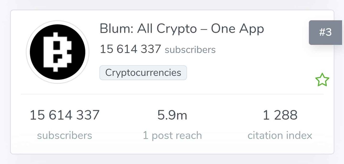 heyitskimfi's tweet photo. @HamsterCEO Join Blum to get Free Airdrop. I'ts a rank #3 Project with 15.6M users.
⬇️
https://t.co/W67Q4P9PM6 https://t.co/qM1z6oxgMs
