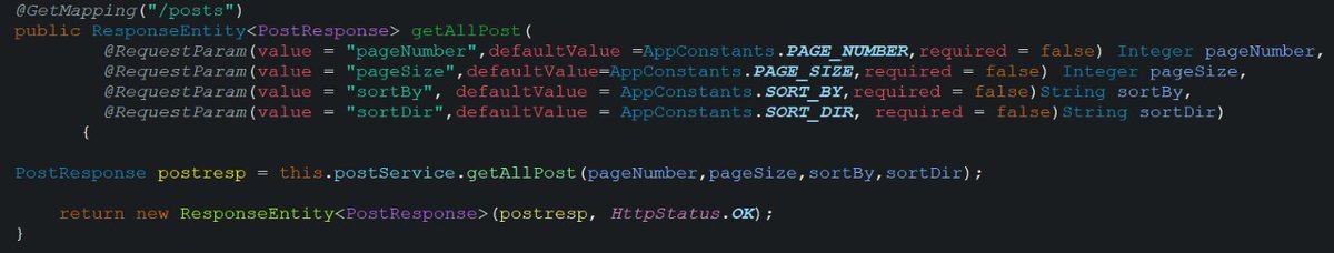 dilxcode's tweet photo. ✨ Made some code improvements in my #SpringBoot Blogging App! No more hardcoded values for pagination and sorting. Now using constants for better maintainability and easier updates.

#Java #CleanCode #DevLife #FullStackDevelopment

Feel free to tweak it as needed! https://t.co/wkfB9VhNqh