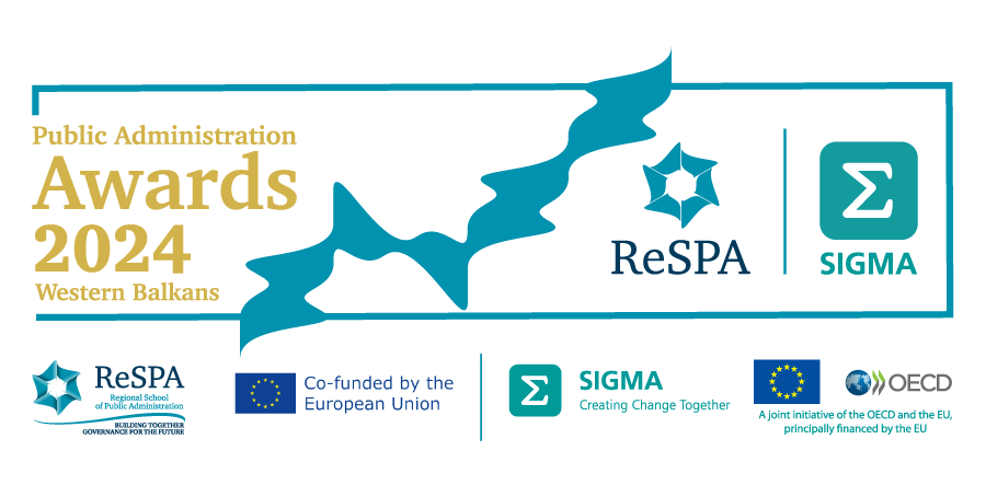 DAPDepartamenti's tweet photo. 📌Nisma e @ReSPA_EU dhe OECD/SIGMA "Çmimet e Administratës Publike 2024" - Afati i aplikimit 2⃣2⃣ korrik! 💡Nëse jeni institucion publik që keni vënë në zbatim një ndryshim sado të vogël, por me ndikim, jeni të lutur të aplikoni në platformën 👉https://t.co/cCPbiUYNAj https://t.co/ccTT9ByqQk