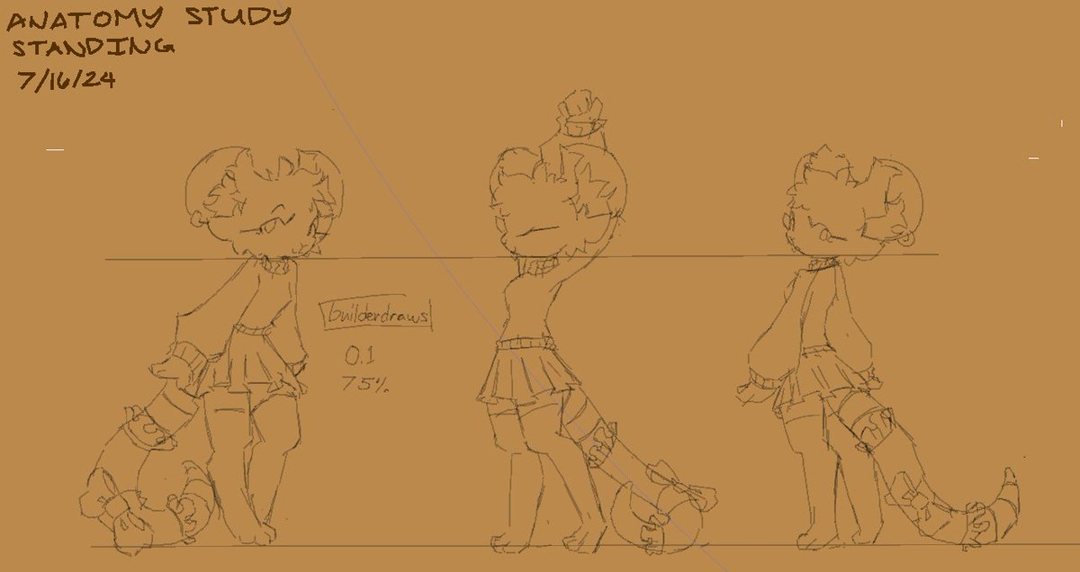 BuilderAltWCF1's tweet photo. low qualitty anatomy exercises 
#furryart #ocart #oc https://t.co/NJZalXfUH3