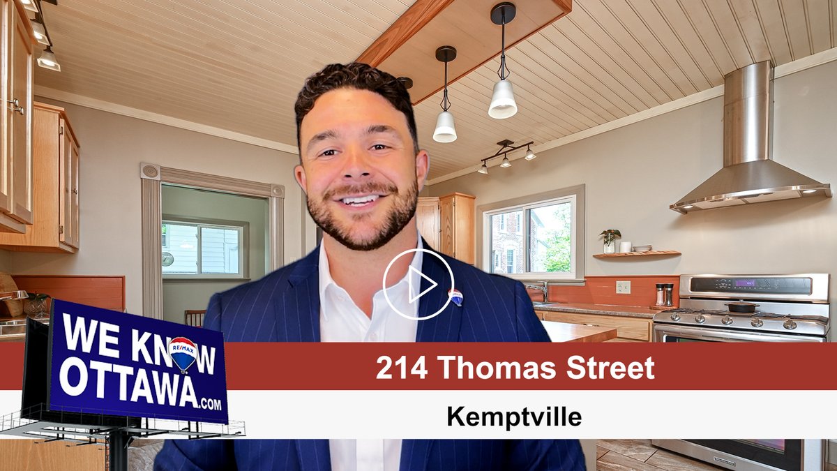 weknowottawa's tweet photo. Charming, all brick 2-storey century home, with noticeable pride of ownership. 🏡✨

WATCH: https://t.co/krkvHj3TJY

#KemptvilleHomeForSale #WeKnowOttawa https://t.co/3Y0t6Je7GC