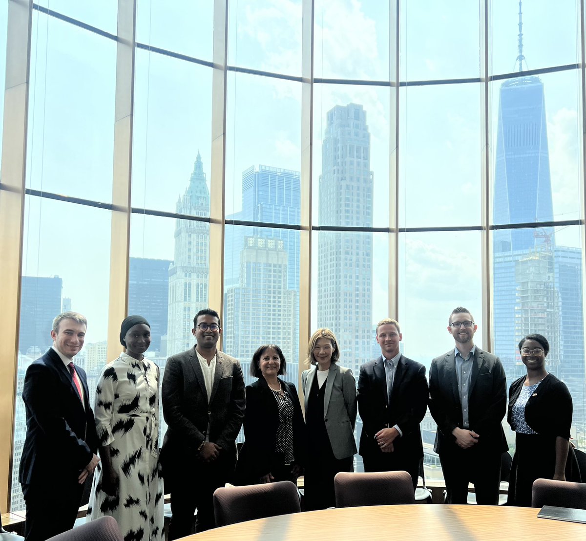 ShihTina's tweet photo. Thank you @TradeGov for hosting a productive exchange on advancing trade &amp; investment partnerships between U.S. &amp; @CanadaNY @TCS_SDC #Ontario @apinto27 #FriendsPartnersAllies https://t.co/oKSBMkgXs1