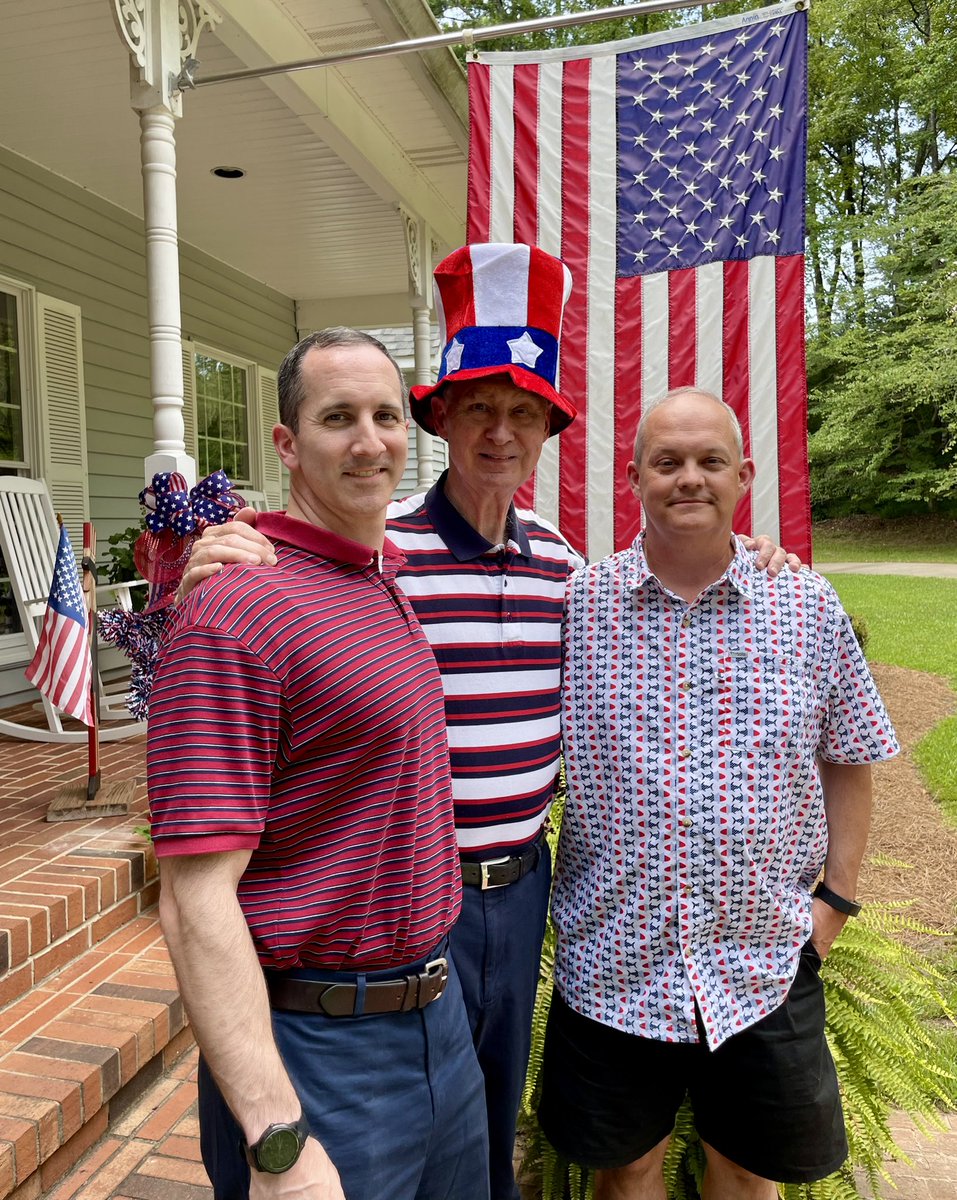 allamerkhakis's tweet photo. One of our three founders recently celebrated his 80th birthday.  Guess who?  Charles is still working and going strong. Happy 80th Birthday to the Chief! https://t.co/mDxd1edsyX