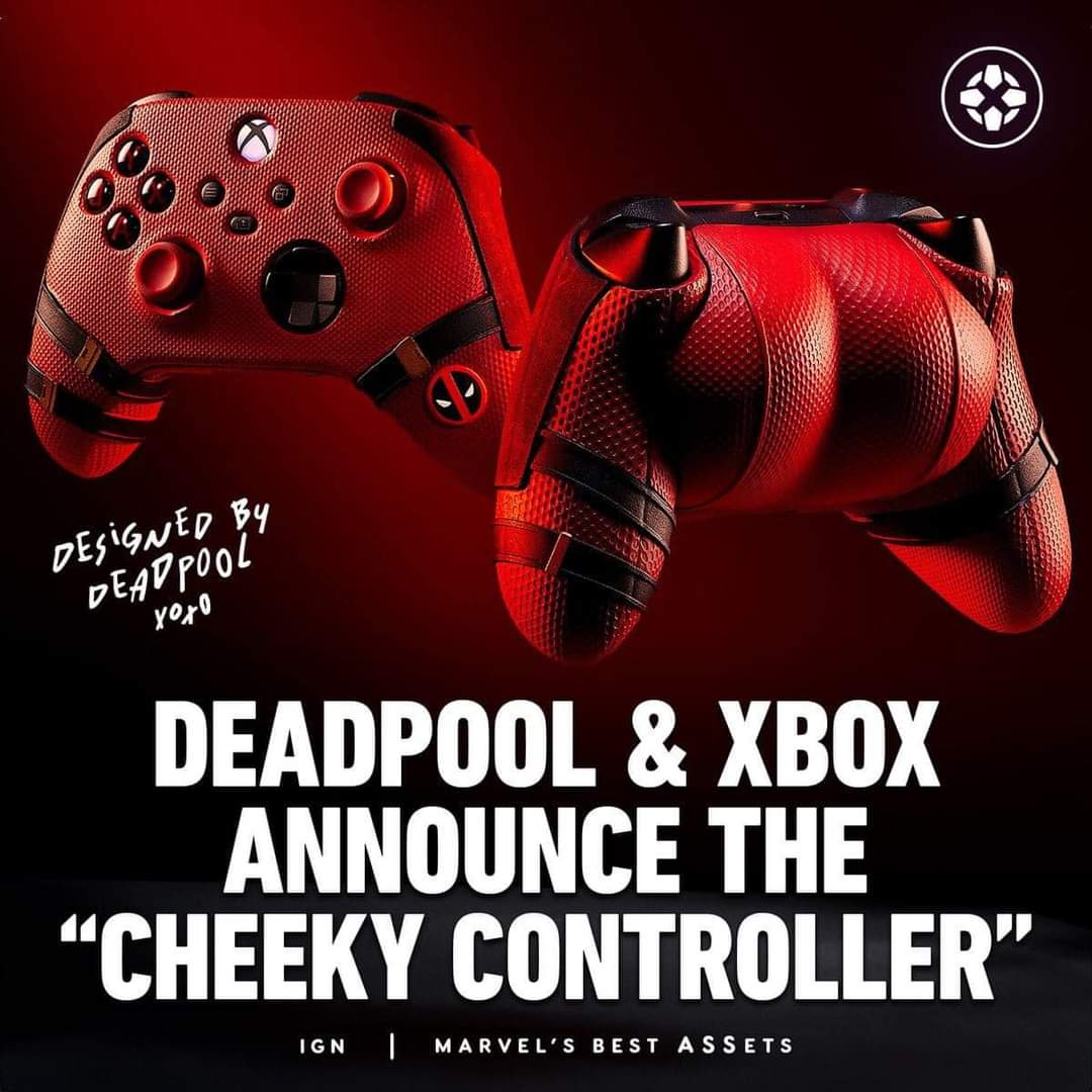nerdmafioso's tweet photo. Microsoft em parceria com a Marvel, fez um console tematizado do Deadpool para divulgar o filme! https://t.co/rTHpSj5tQq