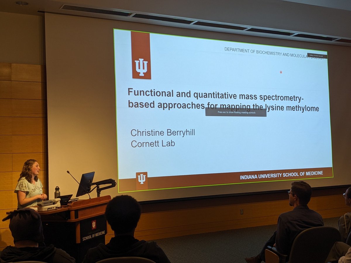 CornettLab's tweet image. Congratulations to Dr. Christine Berryhill @aushbegosh for successfully defending her dissertation yesterday! First PhD graduate from the Cornett Lab! #proudpi