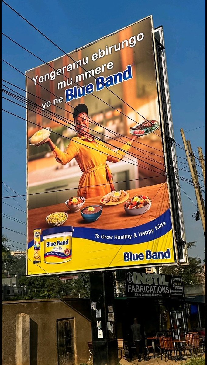 This is an issue to do with the complexities of cross-border campaigns &amp; the need for deep cultural understanding in crafting effective, relatable advertising. 

You tell me. What do you think about this #billboard? Would you add blueband to your lunch meal today? 🤔
<a href="/UAA_Uganda/">Uganda Advertising Association - UAA</a>