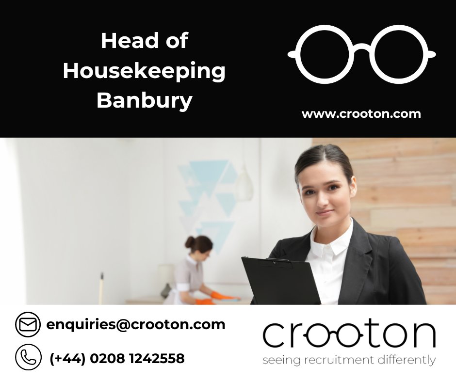 crooton1's tweet photo. Head of Housekeeping - Care Home
Hours: 40 hours per week - Days
Salary - Up to £13.50 per hour

Location: Banbury, Oxfordshire OX15 

https://t.co/kQ5i4ep7Ks https://t.co/fcjmE91S7K