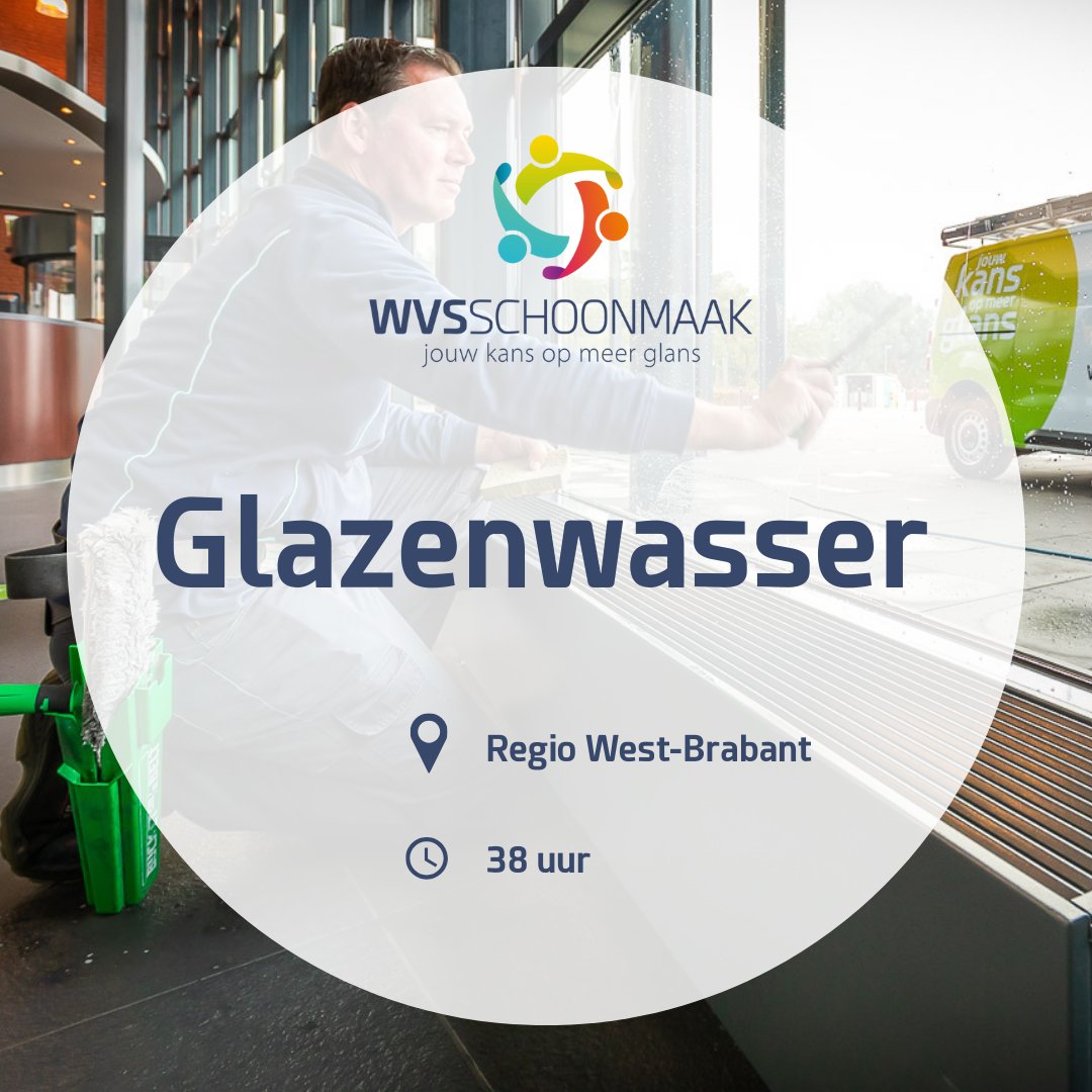 Ben jij die stoere, actieve (leerling)glazenwasser die #WVSSchoonmaak zoekt? Je kunt bij ons aan de slag met of zonder ervaring. Kom gezellig kennismaken of lees meer over de #Vacature : wvsschoonmaak.nl/vacature/glaze…