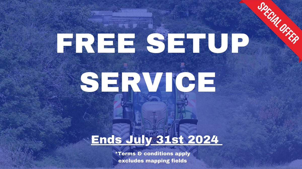⚠️Only 2 weeks left⚠️
Don't miss out on your free account set up, Offer ends July 31st!
Get in contact with us today to arrange your hassle free set up.🚜

T&amp;C apply.
📞- (+44) 1439 787 065
💻- info@ag-drive.com
#agdrive #customfarming #agcontractor