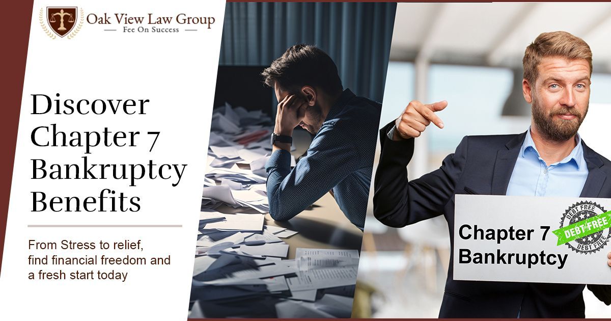 ovlg's tweet image. 📉🔍 Uncover the benefits of #Chapter7Bankruptcy and determine if it’s the right option for your financial situation. 
Read 👉 buff.ly/3SadpXe 

#DebtRelief #FinancialFreshStart #DebtSolutions #DebtRecovery #FinancialFreedom #OakViewLawGroup #OVLG #BankruptcyHelp