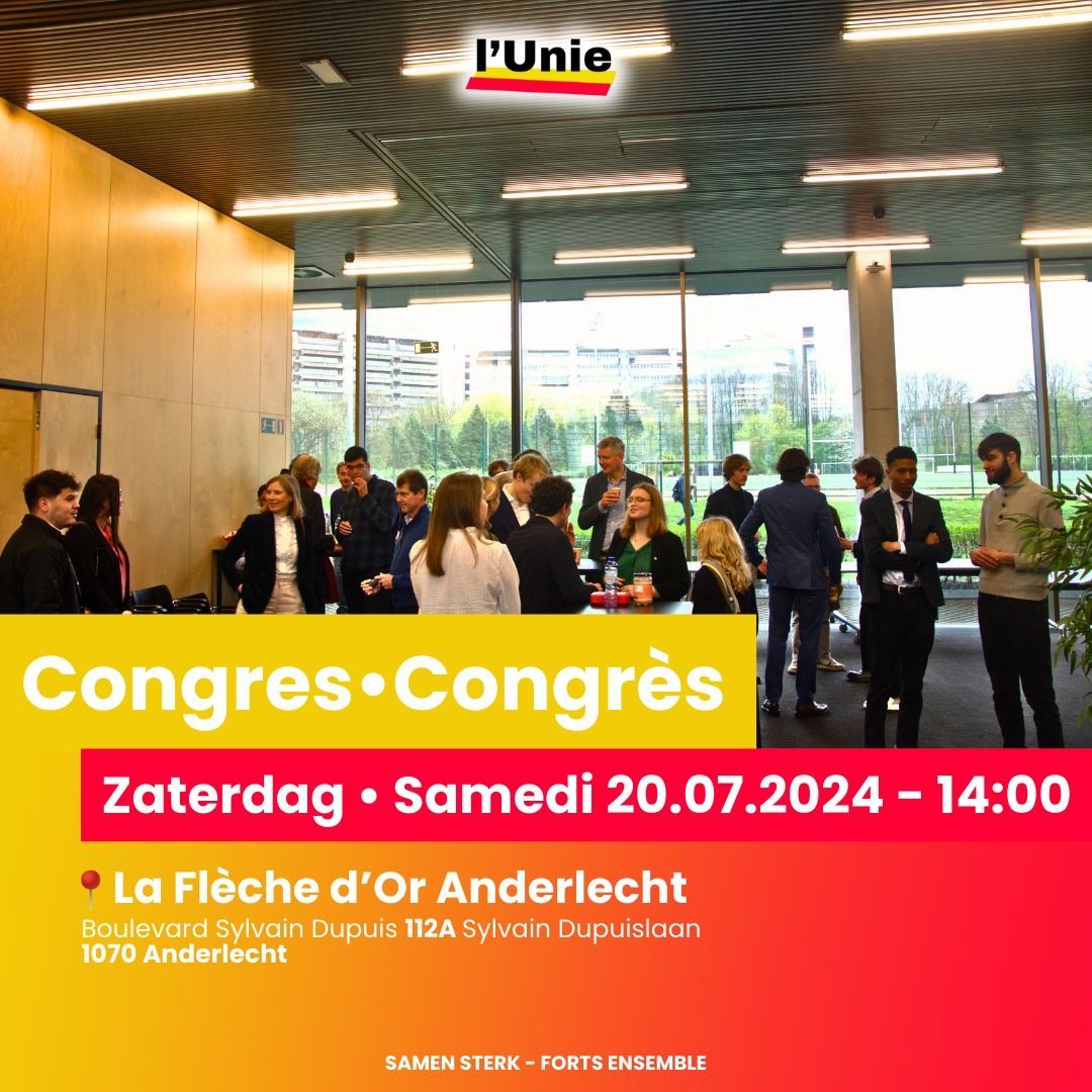 LUnieBE's tweet photo. Kom naar ons interactieve congres ! 🇧🇪 Venez nombreux à notre congrès interactif ! https://t.co/KfYxrw1WKK