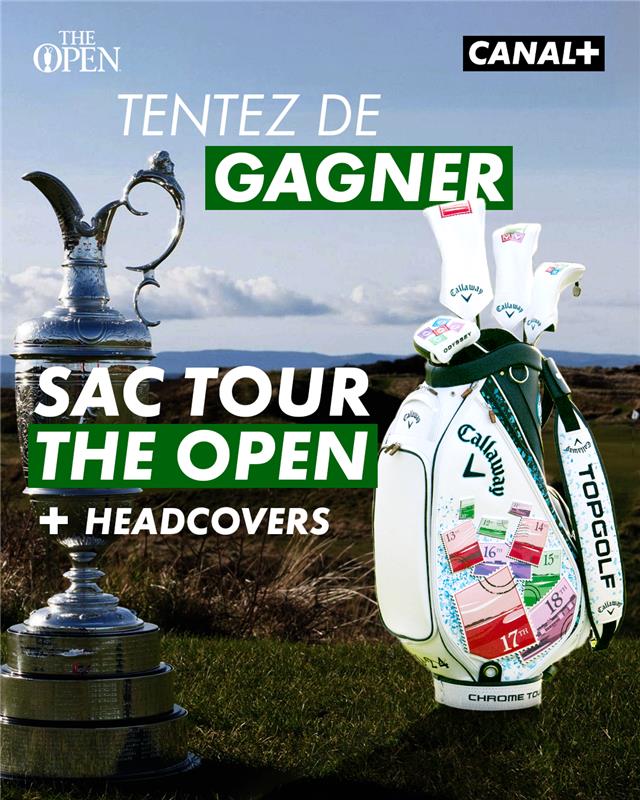 CANAL+ Golf (@canalplusgolf) on Twitter photo A l'occasion du 1️⃣5️⃣2️⃣e The Open🏴, la team <a href="/Canalplusgolf/">CANAL+ Golf</a> te donne la possibilité de gagner ce magnifique SAC TOUR THE OPEN et ses HEADCOVERS🤩
Pour participer RT + FOLLOW <a href="/Canalplusgolf/">CANAL+ Golf</a>
➡️Tirage au sort le 24/07
<a href="/TheOpen/">The Open</a> <a href="/CallawayGolf/">Callaway Golf</a> 💚 A l'occasion du 1️⃣5️⃣2️⃣e The Open🏴, la team <a href="/Canalplusgolf/">CANAL+ Golf</a> te donne la possibilité de gagner ce magnifique SAC TOUR THE OPEN et ses HEADCOVERS🤩
Pour participer RT + FOLLOW <a href="/Canalplusgolf/">CANAL+ Golf</a>
➡️Tirage au sort le 24/07
<a href="/TheOpen/">The Open</a> <a href="/CallawayGolf/">Callaway Golf</a> 💚