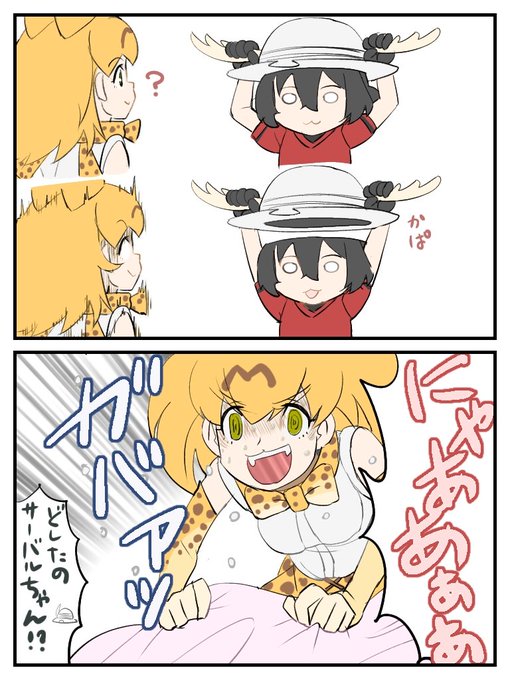 #けものフレンズ #しかのこのこのここしたんたん