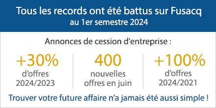 🏆 Trouver votre future affaire n’a jamais été aussi simple ! 
>> Nos annonces de cession : lnkd.in/gz4xSqih