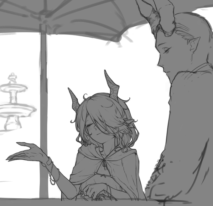 二次創作で男性描いてるのマジで何年ぶりだろうか 