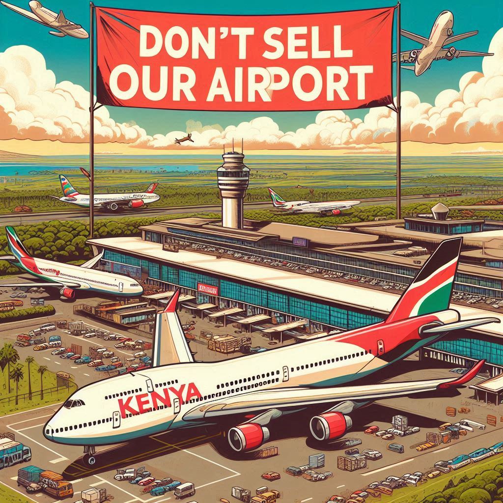 _EyushVick's tweet photo. HAPPENING NOW: Our Airport, JKIA, is being auctioned to Adani, the KAA board chair Caleb Kositany is the man overseeing the process. https://t.co/vykV6xZhla