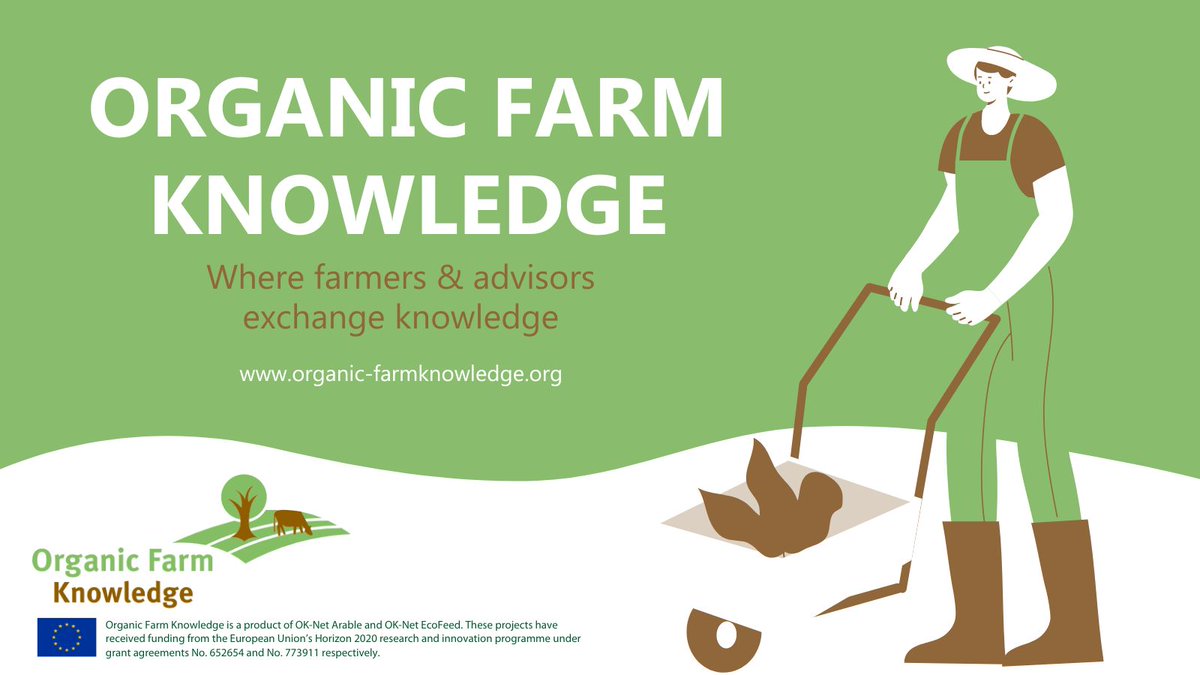 OrganicsEurope's tweet photo. π Organic farming thrives on knowledge exchange! πΎ Discover the @OrganicFarmKnowledge platform - the ultimate hub for sharing insights in organic food and farming. ππ¬ Find out more about #OrganicTargets4EU and #OrganicFarmKnowledge in this article π€π https://t.co/vRub0CWn7G https://t.co/zc3Dro405N