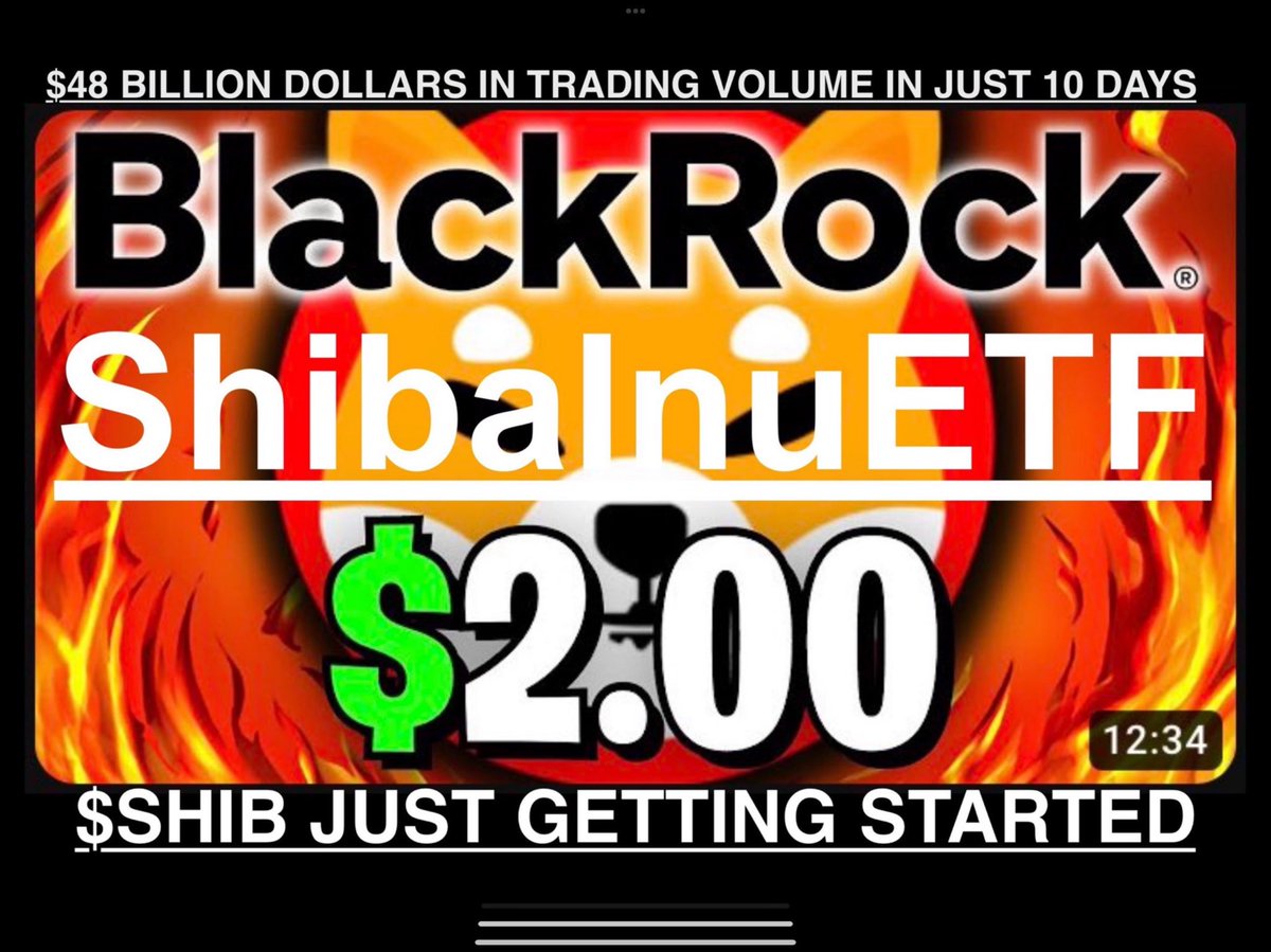 cryptoshibs's tweet photo. $SHIB To The Moon🔥🚀

Floodgates of Institutional Money and Retail Investment Will Flow to $SHIB with #ShibaInuETF

#SHIBARMY #Shibarium #cryptocurrency https://t.co/MbRXbiD9T2