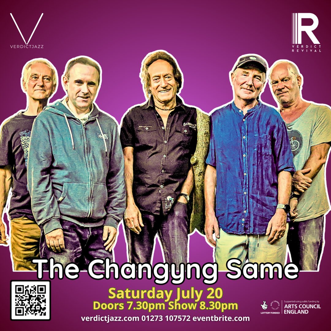 Verdictjazz (@verdictjazz) on Twitter photo ⭐️⭐️⭐️⭐️⭐️ This Saturday we’re proud to present The Changyng Same Live at The Verdict Jazz Club
Get tickets 🎟️ verdictjazz.com
<a href="/Jazzwise/">Jazzwise</a> <a href="/JazzJournal/">Jazz Journal</a> <a href="/Love_Brighton/">VisitBrighton</a> <a href="/brightonmag/">Brighton Magazine</a> @bn1magazine <a href="/Jazzineu/">Jazz In Europe</a> <a href="/Brillbrighton/">Brilliant Brighton</a> <a href="/SussexWhatsOn/">WhatsonEventsSussex</a> <a href="/HodgkinsChris/">Chris Hodgkins</a> <a href="/AlynShipton/">Alyn Shipton</a> #jazzuk ⭐️⭐️⭐️⭐️⭐️ This Saturday we’re proud to present The Changyng Same Live at The Verdict Jazz Club
Get tickets 🎟️ verdictjazz.com
<a href="/Jazzwise/">Jazzwise</a> <a href="/JazzJournal/">Jazz Journal</a> <a href="/Love_Brighton/">VisitBrighton</a> <a href="/brightonmag/">Brighton Magazine</a> @bn1magazine <a href="/Jazzineu/">Jazz In Europe</a> <a href="/Brillbrighton/">Brilliant Brighton</a> <a href="/SussexWhatsOn/">WhatsonEventsSussex</a> <a href="/HodgkinsChris/">Chris Hodgkins</a> <a href="/AlynShipton/">Alyn Shipton</a> #jazzuk