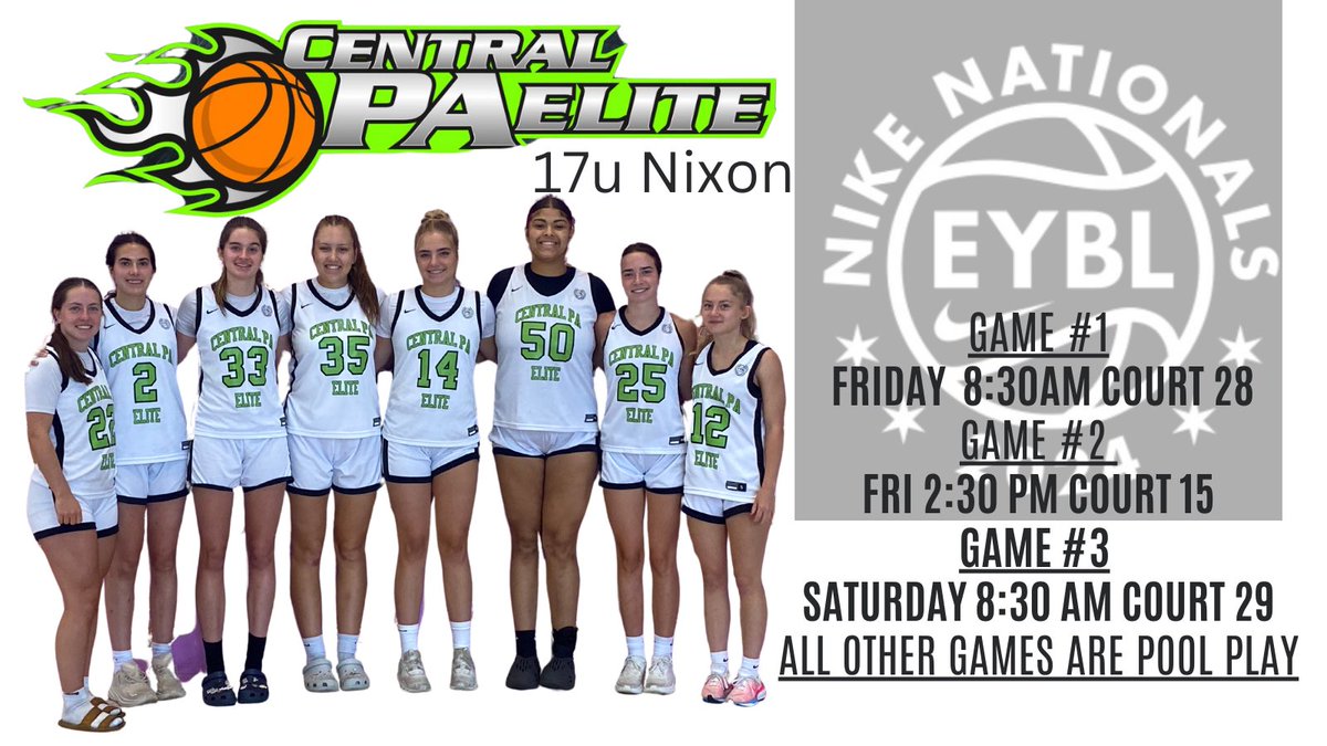 Chicago or bust!!!   Lets go <a href="/CentralPAElite/">Central PA Elite</a> <a href="/miranda_nixon/">Miranda Nixon</a> 🏀💚🖤🤍