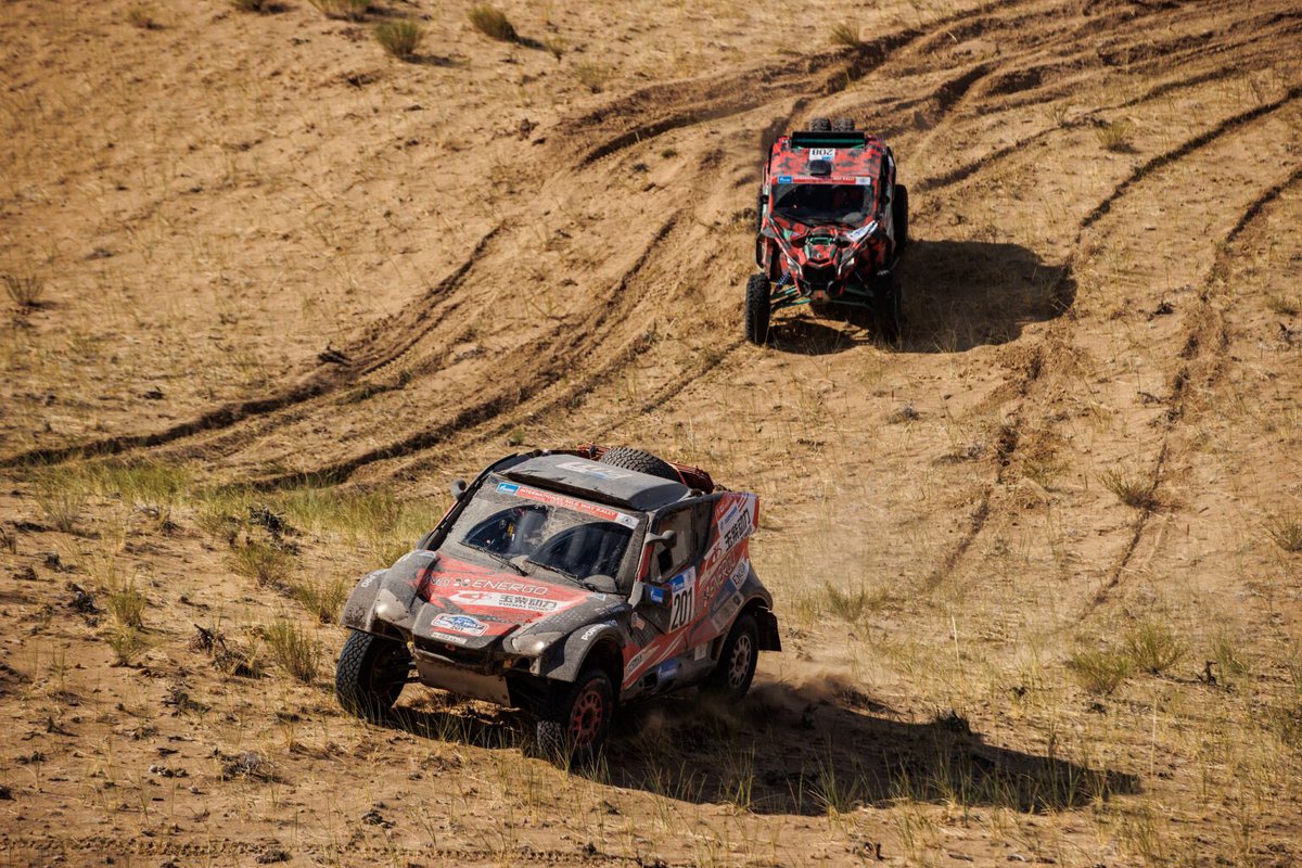 2024 Silk Way Rally: Day 8 – Zavkhan Sands

At the circle selective section near Altai in the Govi-Altai Provence, the competitors tackled a truly unique challenge: 100 kilometers of sands and dunes.

Read more silkwayrally.com/en/2024-silk-w…

#SilkWayRally #SWR2024