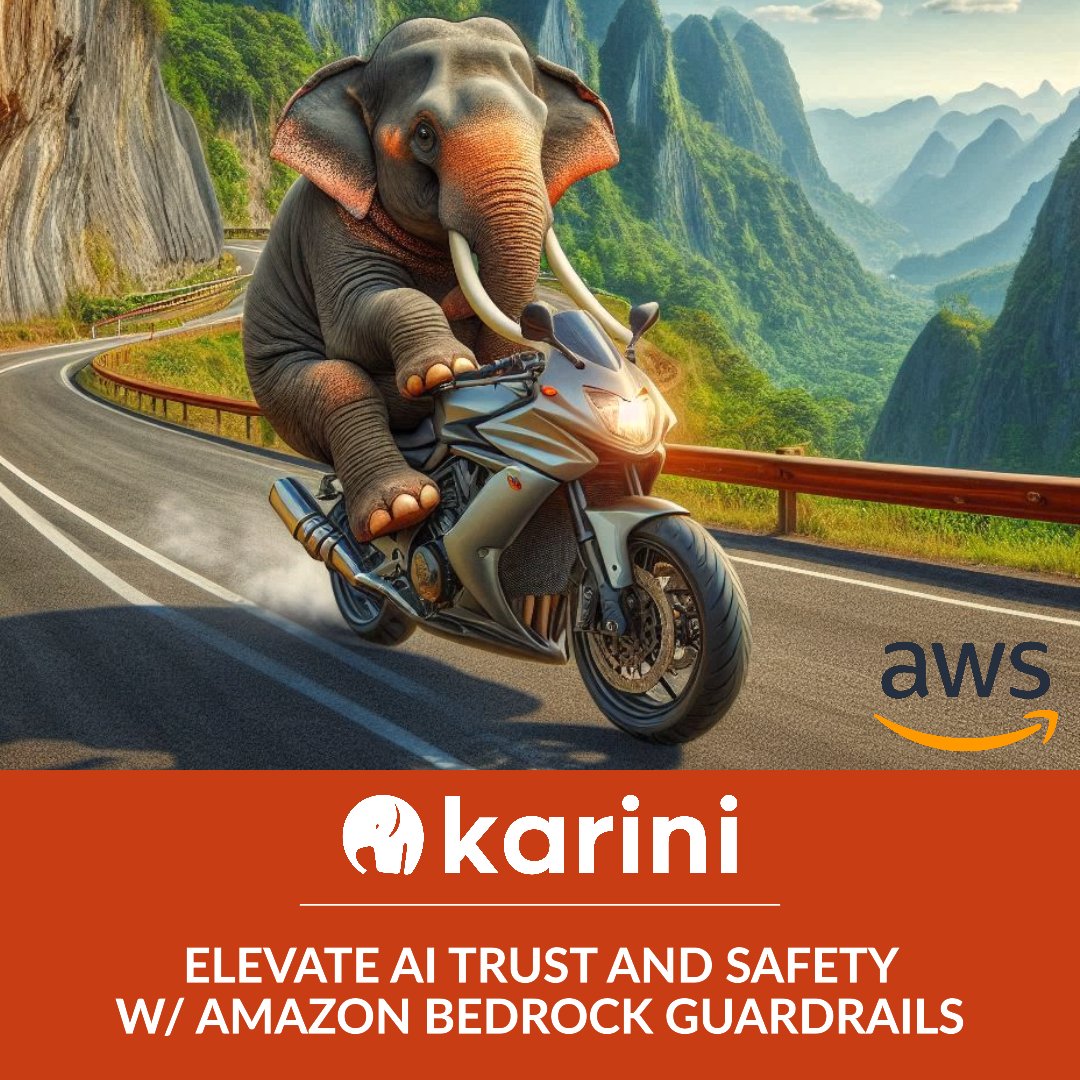 karini_ai's tweet photo. LLMs safe &amp; sound with Karini AI's Guardrails!
Stop misinformation &amp; bias, build trust, &amp; protect your brand. Easy-to-use &amp; integrates seamlessly. https://t.co/aRK0PUdxsz https://t.co/yu4tOn1iRI