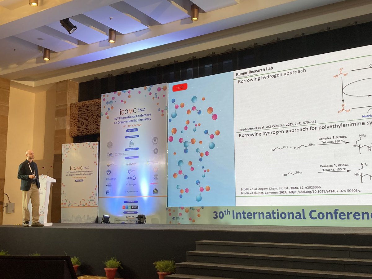 Amit Kumar (@amitsta1) on Twitter photo Wonderful lecture by <a href="/pavel_kulyabin/">PavelKulyabin</a> <a href="/StAndrewsChem/">St Andrews School of Chemistry</a> on the development of a new class of polyketones using manganese #pincer catalysts <a href="/Icomc2024/">ICOMC 2024</a>. Wonderful lecture by <a href="/pavel_kulyabin/">PavelKulyabin</a> <a href="/StAndrewsChem/">St Andrews School of Chemistry</a> on the development of a new class of polyketones using manganese #pincer catalysts <a href="/Icomc2024/">ICOMC 2024</a>.