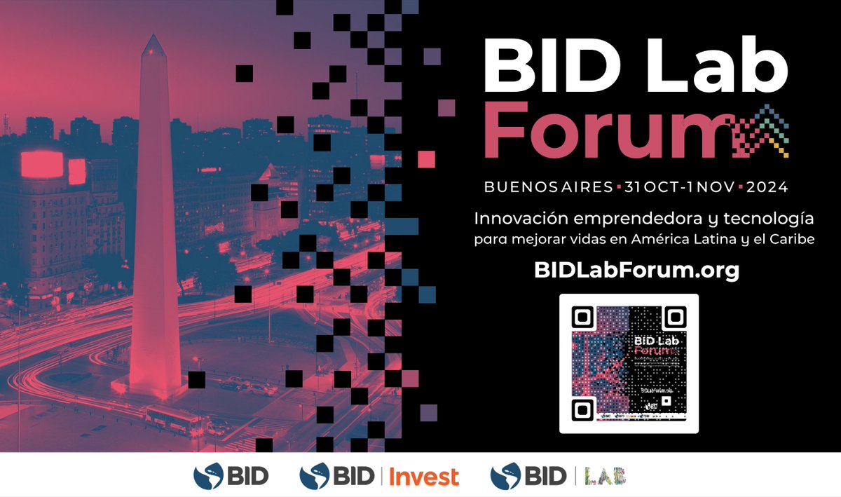 Mosi Mosquera (@mosimosquera) on Twitter photo IDB Lab lauches #BIDLabForum 🔗 Value #connections w/ startups, corps 💡global tendencies in climate, tech, gender and diversity ➡ lnkd.in/e5CxBccz
IDB Lab in the VC arm of <a href="/the_IDB/">Inter-American Development Bank</a> Group, with investments in +53 VC Funds and +35 startups in LAC.
linkedin.com/posts/mosi-mos… IDB Lab lauches #BIDLabForum 🔗 Value #connections w/ startups, corps 💡global tendencies in climate, tech, gender and diversity ➡ lnkd.in/e5CxBccz
IDB Lab in the VC arm of <a href="/the_IDB/">Inter-American Development Bank</a> Group, with investments in +53 VC Funds and +35 startups in LAC.
linkedin.com/posts/mosi-mos…