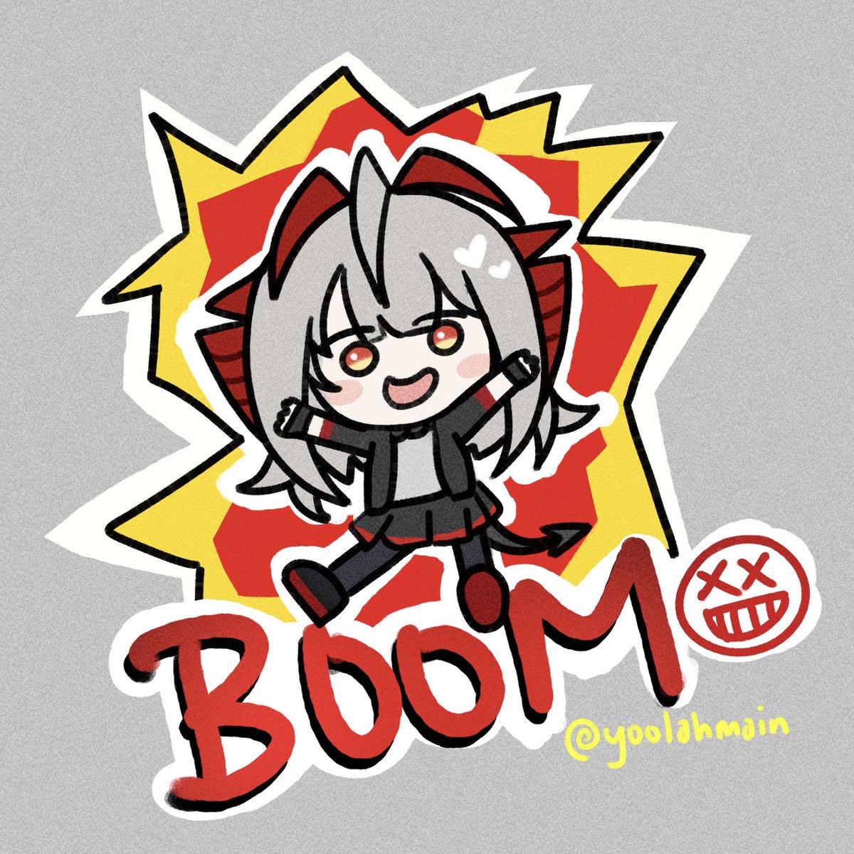 yoolahmain's tweet photo. Boom #w #Arknights https://t.co/Vi0YfqA2r0
