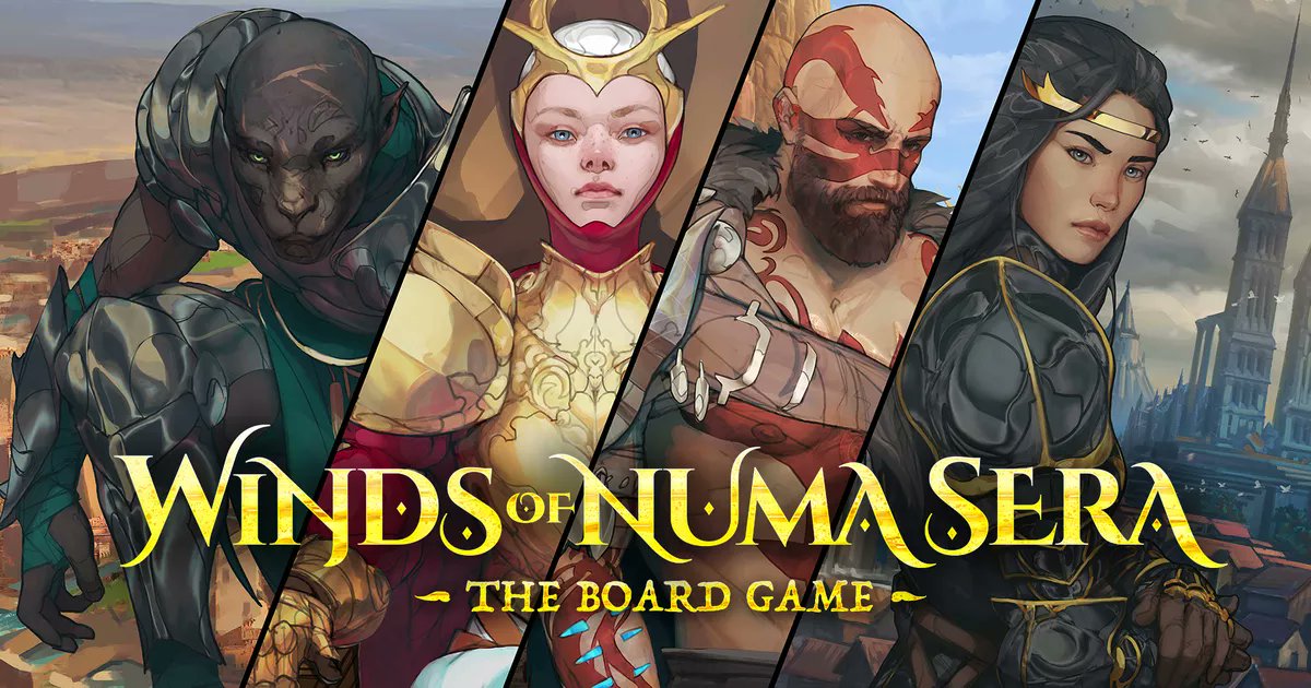 thepopxp's tweet photo. Join me Monday 7/22/24, as I hang with a couple new pals Morgan Rosenblum @spoon_cityy, Owen Rosenblum, and Jonny Handler @jonny_handler to talk their game adaptation of their successful graphic novel Winds of Numa Sera!

So, in the meantime checkout the campaign that just went LIVE!! 

Check out Winds of Numa Sera: The Board Game by Morgan Rosenblum on @Kickstarter https://t.co/V5LIqDr1bw 

@NileScala @BillyTucci @GiftedRebelsCo @andysmithart @skylorenx @jpalmiotti @RenieDraws @VaughnMColeman @TheDenofNerds