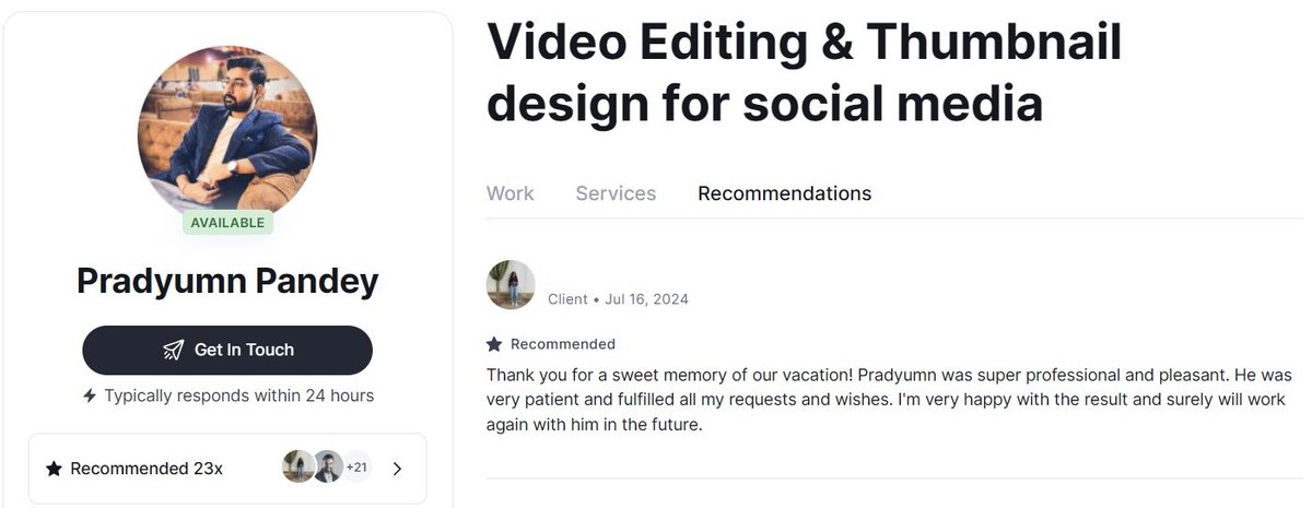 Pradyumn | Video Editor 🎥 tweet media