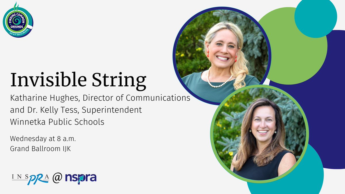Katharine Hughes and Dr. Kelly Tess are presenting at 8 this morning! Make sure you check them out before you head home! #NSPRA2024