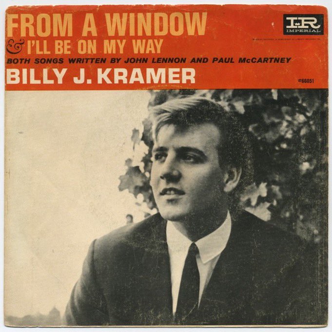 espofootball's tweet photo. Jul17,1964 The UK release of #BillyJKramer and The Dakotas single "From a Window" written by Paul McCartney; credited to Lennon–McCartney. The 6th and final Lennon–McCartney composition given to Billy J Kramer. Kramer will peak at #10 in the UK Aug19,1964 https://t.co/m1zwLYGkU0