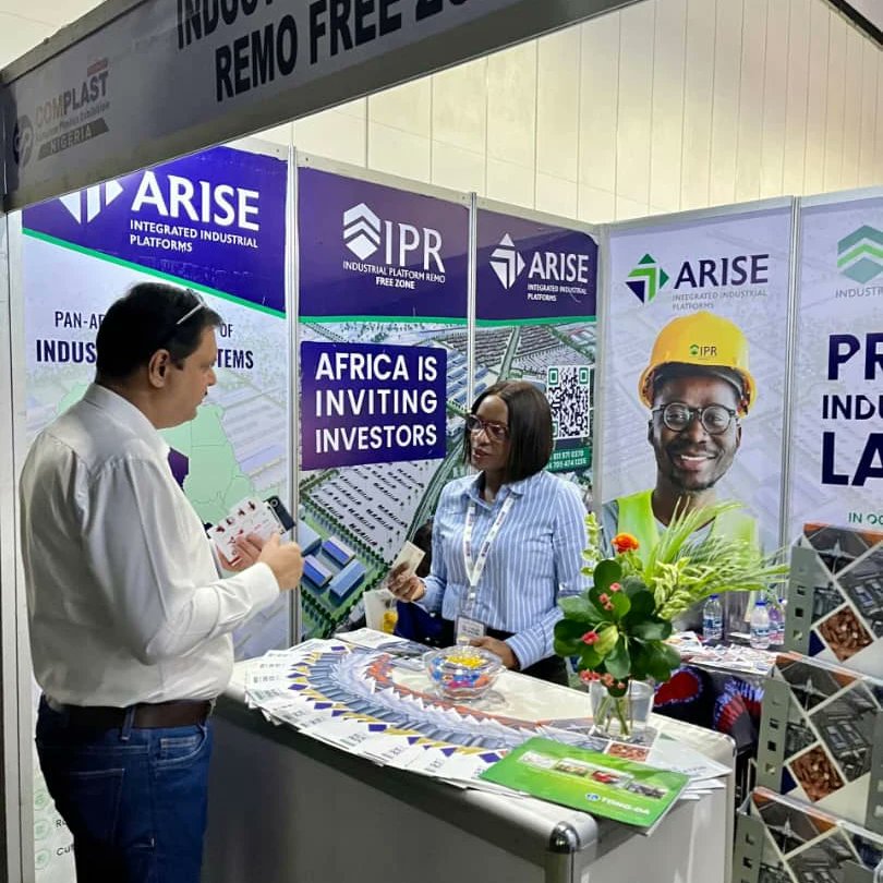 IPR_FreeZone's tweet photo. We're at COMPLAST (Complete Plastics) Nigeria 2024!

It's West Africa's largest international plastics exhibition, organised by Smart Expos and Fairs India Pvt Ltd., and co-organised by Sapa Tec Services Limited. 

It's already Day 2, so hurry and visit us at booth D20 from 10:00am-6:00pm. Event venue is the Landmark Event Centre in Lagos, Nigeria.

Let's explore new avenues, expand our horizons, and unlock more opportunities!

Link for free entry: https://t.co/vKLDSWyyOJ

#Invest. #Transform. #Distribute. 

#IndustrialPlatformRemoFreeZone #ARISEIIP #IPRFZ #Complastexhibition #unlockingnewbusinessopportunities