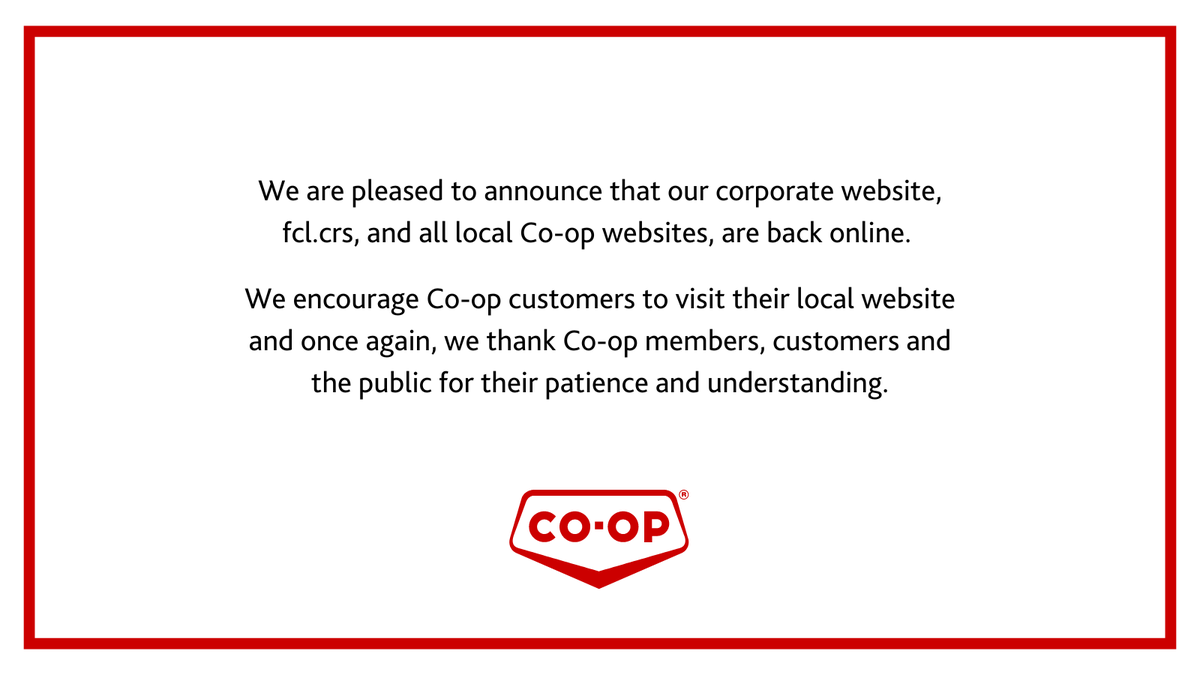 CoopFCL's tweet photo. https://t.co/L774m04TcG