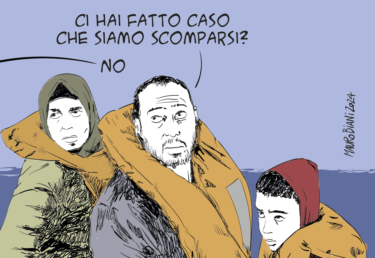 maurobiani's tweet photo. #persone #migranti #sbarchi #naufragi
Silenzio.
Oggi su @repubblica https://t.co/YR9iaadOzj