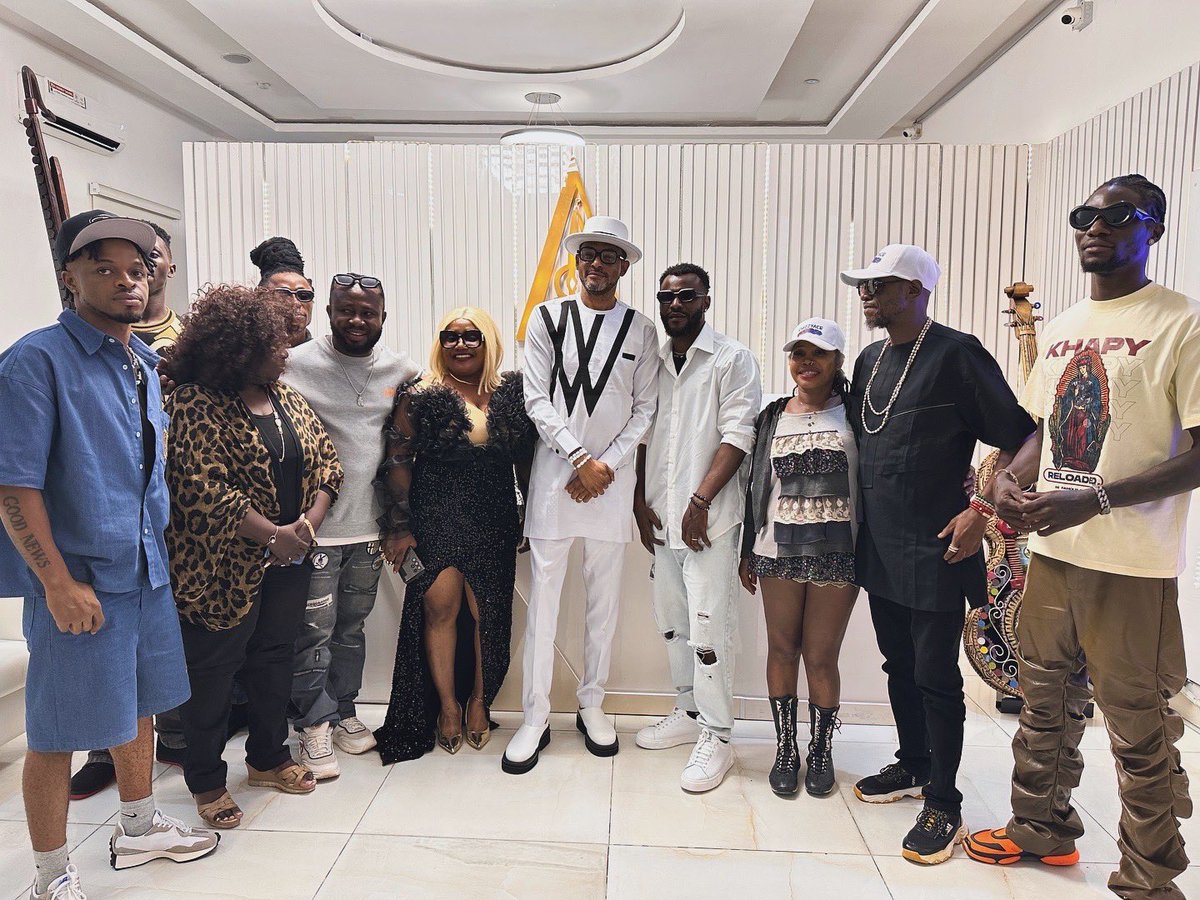 pmanhqrt's tweet photo. #pmanhangout 14. It was a success!👌🏽🕺🏽

We are thrilled to announce the phenomenal success of PMANhangout 14, held today at our national headquarters in Lagos. This event brought together an impressive array of personalities, from rising stars to established icons in the music https://t.co/nSYsI36A7a