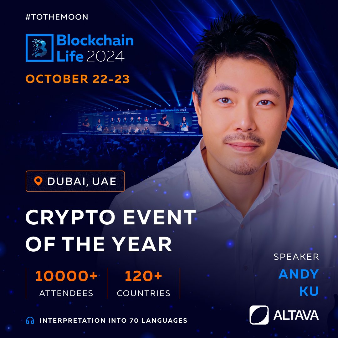 Blockchain Life 2026 tweet media