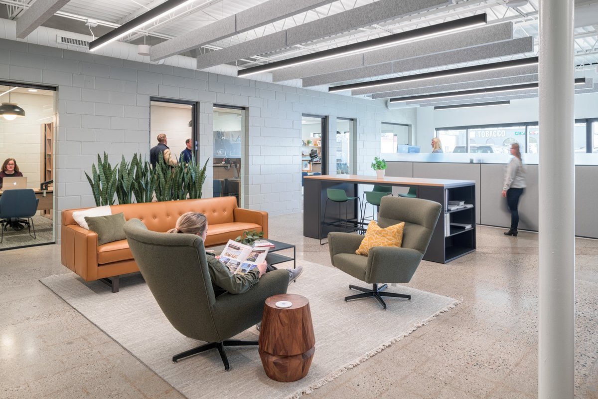 MSPCommercial's tweet photo. Our new office has been recognized by @BusinessMN as a #TopProject of 2023! Loaded with amenities and room to grow, we are so happy we repurposed this building into an amazing space for our team!
@popedesigngroup, Fixed Assets, @LoucksInc, & ISS
#ProjectManagement #reposition https://t.co/QYee1Be4pR