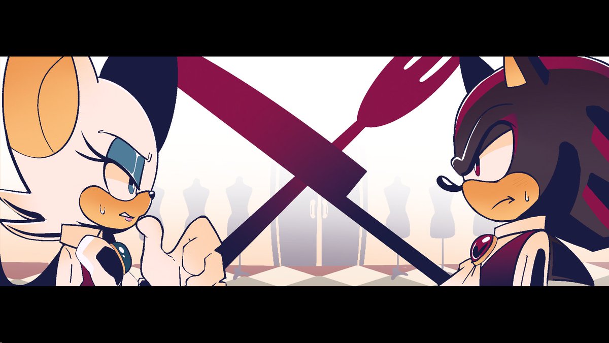 LilQArts's tweet photo. Yes, I know Sonic would have fit better. But I wanted an excuse to draw Rouge and Shadow together
#ShadowTheHedegehog #RougeTheBat #おこちゃま戦争 https://t.co/FNv4g3QE8O