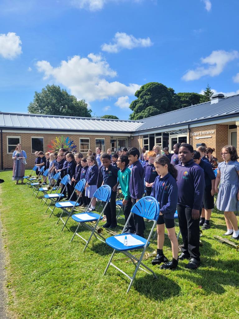 Y3Claytonce's tweet photo. Year 3 performed so well on the trimpets to Eyfs and ks1 this morning! Well done everyone! @ClaytonCEStJohn https://t.co/eq7wwfclGy