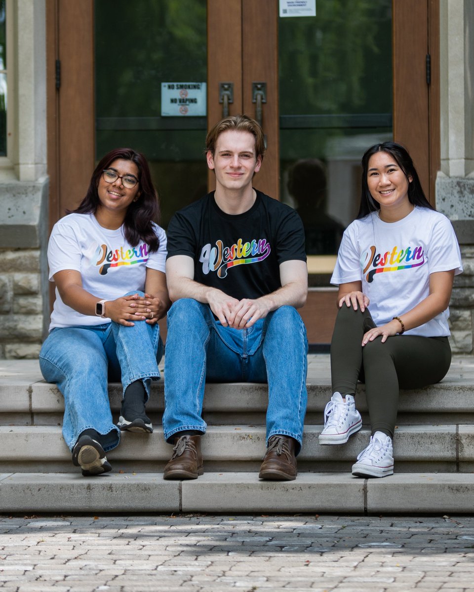 🌈 Ready for the <a href="/prideldnfest/">Pride London Festival</a> Pride Parade this Sunday, July 21? Grab some fun and colourful merch from our Pride Collection at the bookstore! Tees, hats, accessories and more. @Westernu #WesternU
