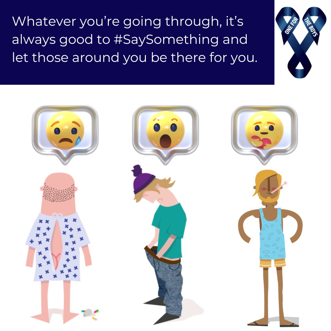 😊🌟 Today is #WorldEmojiDay, and emojis can help get across how we feel over a message. Sometimes an emoji can say everything. However you open up, the most important thing is to #SaySomething when it comes to your health. 💙