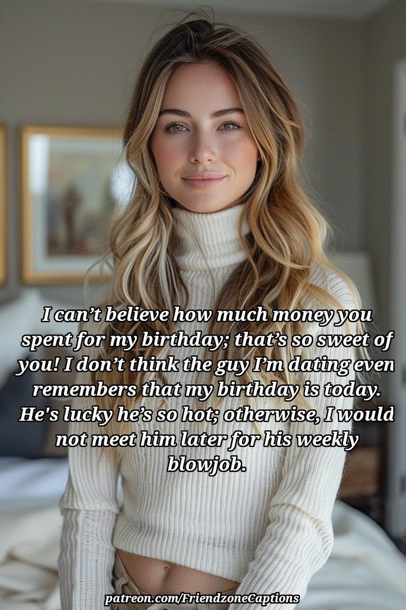 Friendzone51542's tweet photo. #friendzone #femdom #pussyfree #rejection #denial #betahumilation #beta #betaloser https://t.co/AsSXTh7D4S