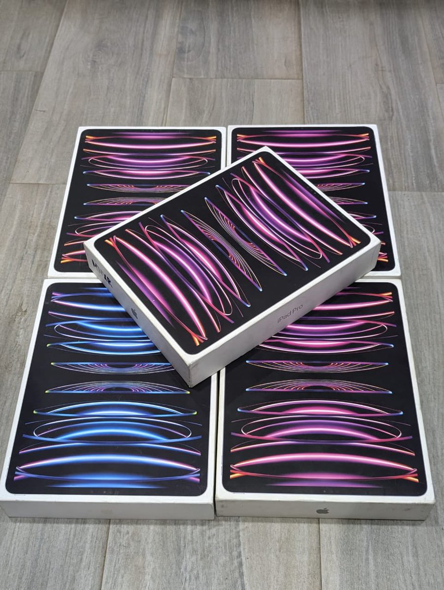 h_dkonnect's tweet photo. 🇺🇸BrandNew iPad Pro 12.9 inches 256gb M2 chip 6th Generation WiFi only {Silver &amp; Grey} - #1,420,000

🇺🇸BrandNew iPad Pro 12.9 inches 1TB M2 chip 6th Generation WiFi only {Grey} - *#1,720,000*
.
🇺🇸 BRANDNew iPad Pro 4th Gen | M2 | 11 INCHES | 512GB | WiFi + Cellular | #1,630,000 https://t.co/2spbh1kUYk