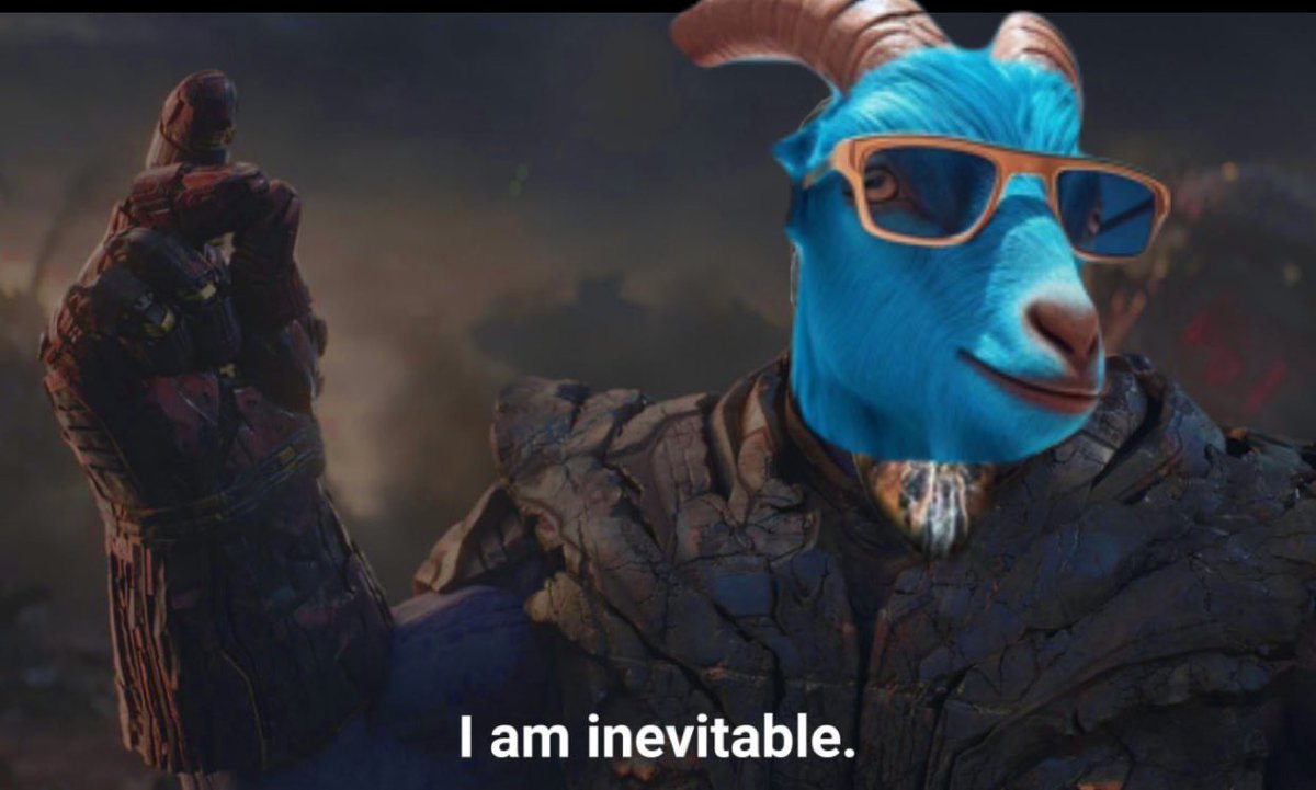 Thesonicgoat's tweet photo. $sGoat to number 1 of the round 2 meme competition https://t.co/FxSwTFAn2Y