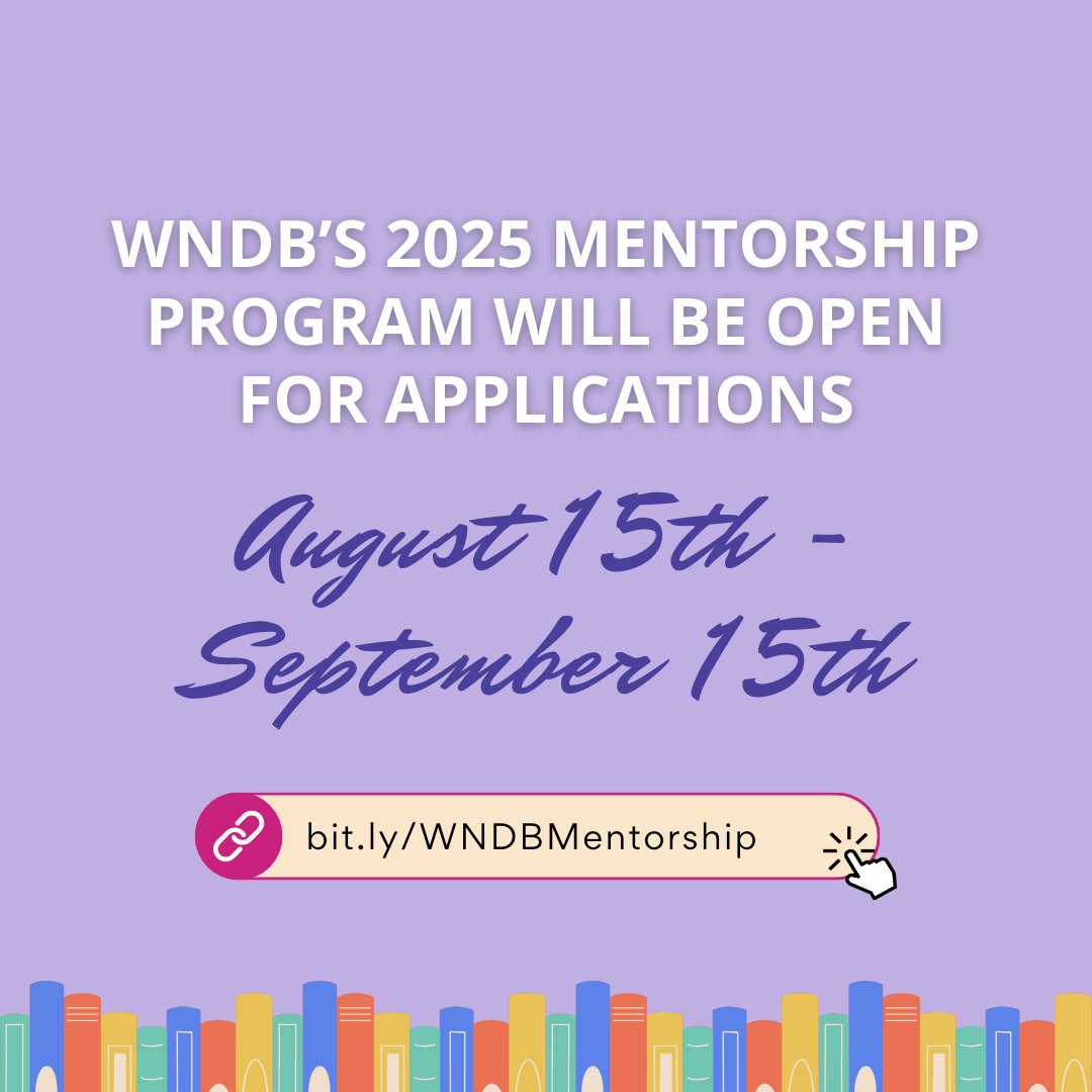 <a href="/metahatem/">Hatem Aly</a> @oneofthejohns <a href="/ayaghanameh/">aya</a> @annakang27 <a href="/therealscripts/">Rachel Werner</a> <a href="/julieabebooks/">Julie Abe Updates✨</a> @SarahKapit <a href="/SusanDarraj/">Susan Muaddi Darraj 📚✒️</a> <a href="/DawnEQuigley/">Dawn Quigley</a> <a href="/mbudhos/">Marina Budhos</a> <a href="/IveHousman/">ivelisse housman ⚡️ UNSEELIE is out now!!!</a> @LaekanZeaKemp We will be awarding 15 mentorship spots across four categories: picture book (text), illustration, middle grade, and young adult. The 2025 Mentorship Program will run for one year beginning in January 2025.

📅 Applications will be open from August 15 to September 15, 2024!