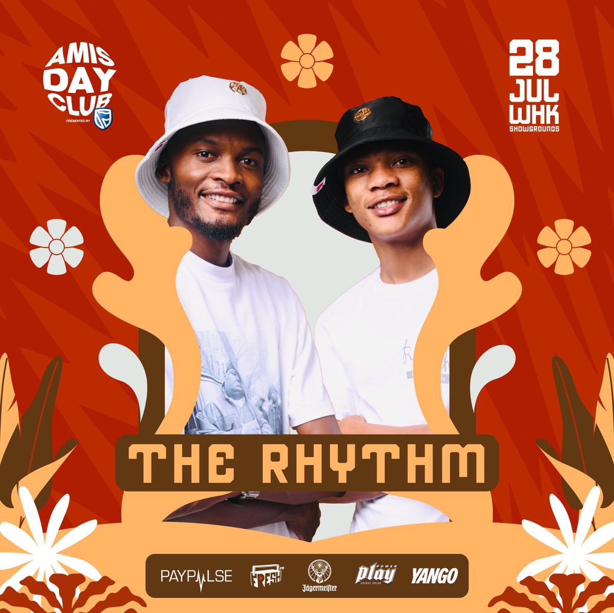 amisdayclub's tweet photo. 4 hands on a deck work better than 2 and Namibiaโs legendary music duo @RhythmNamibia is living proof of that! Having made massive strides across the country and internationally throughout their career, theyโre not to be played with! ๐ฅ
#ADC16 is just heating up! ๐ฅ https://t.co/tDtFOGGvlK