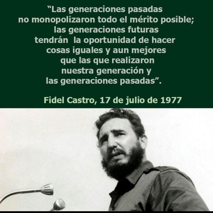 #FidelPorSiempre 
#CubaPorLaVida 
#PinarXNuevasVictorias