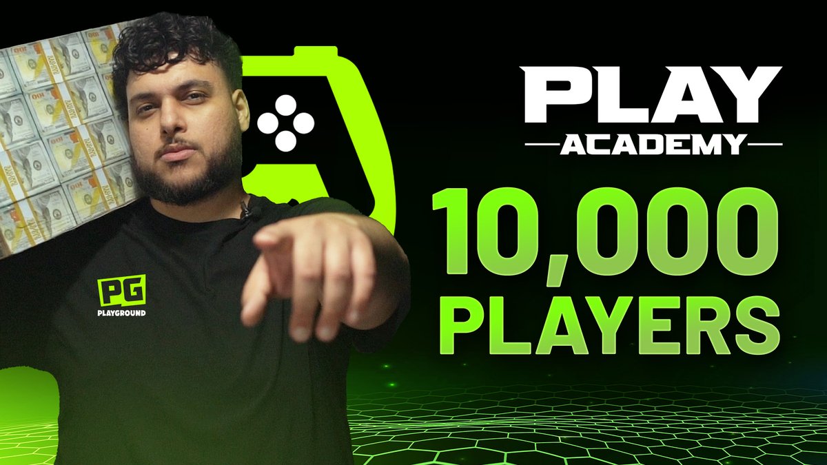 PlayAcademy (@playacademygg) on Twitter photo <a href="/PlayAcademyGG/">PlayAcademy</a> has surpassed 10,000 players in just a few short weeks 💚
PlayAcademy offers unique rewards
💻 Custom built PC gaming rig signed by <a href="/PeterbotFN/">Peterbot</a>
🎮 Signed Controllers & Merch
🤝 In-game + IRL Prizes
📃 Contract to join <a href="/TheSwampGG/">Swamp Gaming</a>
playacademy.gg <a href="/PlayAcademyGG/">PlayAcademy</a> has surpassed 10,000 players in just a few short weeks 💚
PlayAcademy offers unique rewards
💻 Custom built PC gaming rig signed by <a href="/PeterbotFN/">Peterbot</a>
🎮 Signed Controllers & Merch
🤝 In-game + IRL Prizes
📃 Contract to join <a href="/TheSwampGG/">Swamp Gaming</a>
playacademy.gg